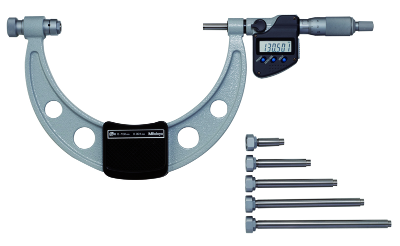 Mitutoyo 340 251 30 - 0-150 mm Outside Micrometer